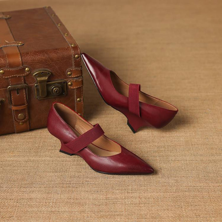 Muse & Valeur | Genuine Leather Heels for Women