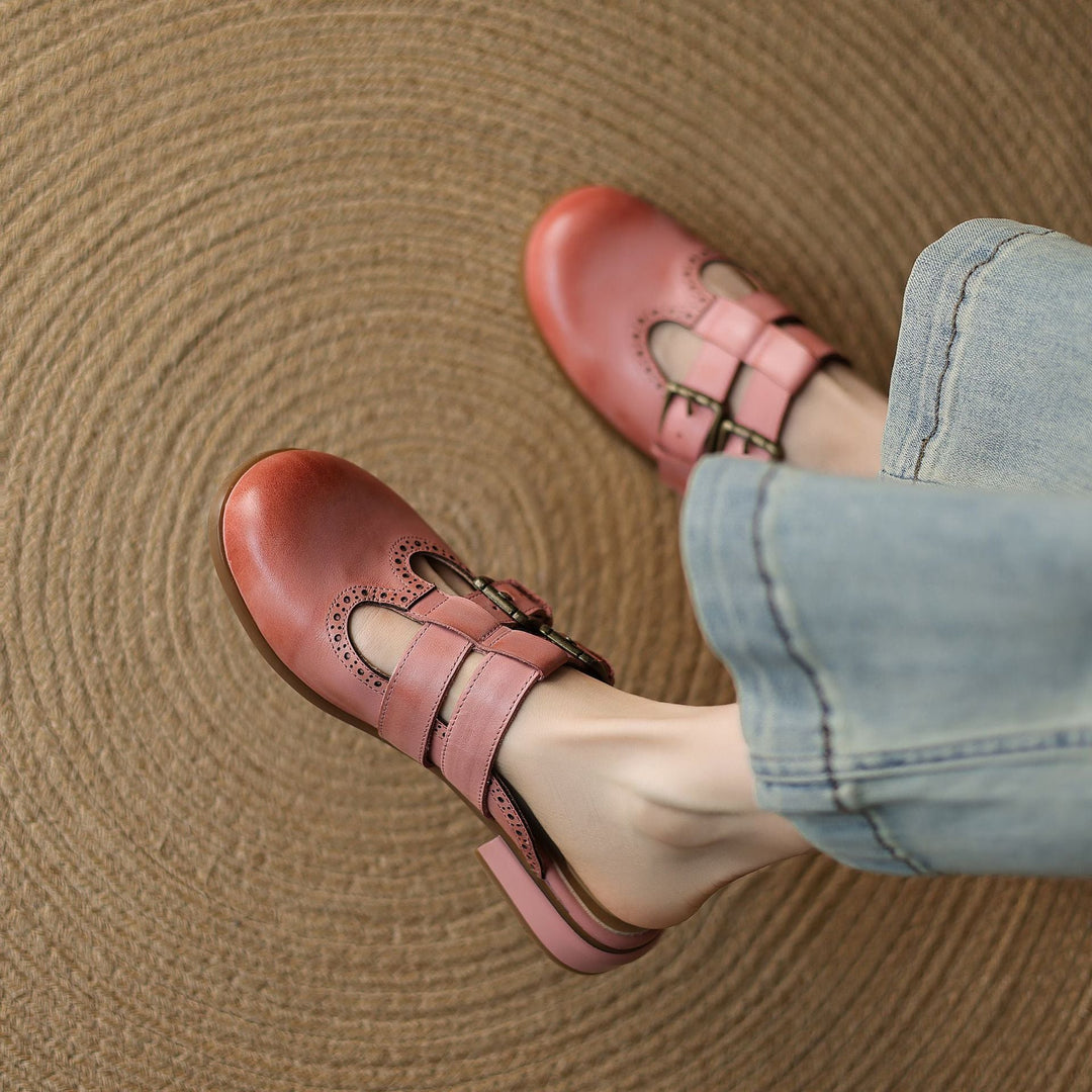 Muse & Valeur | Genuine Leather Mules for Women