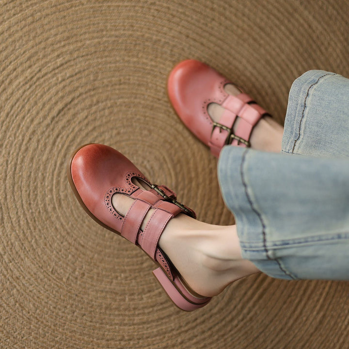 Muse & Valeur | Genuine Leather Mules for Women
