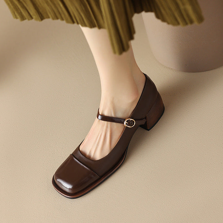 Muse & Valeur | Genuine Leather Heels for Women