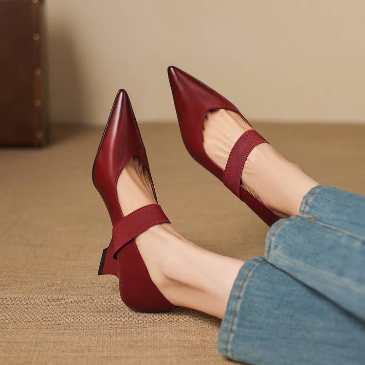 Muse & Valeur | Genuine Leather Heels for Women