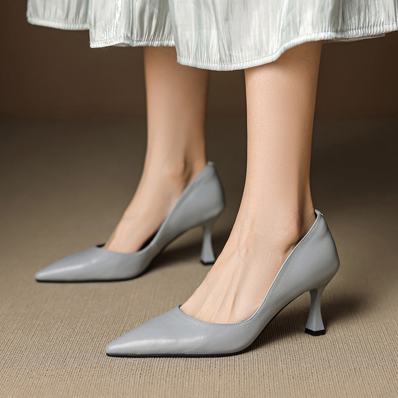 Muse & Valeur | Genuine Leather Heels for Women
