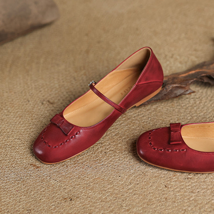 Muse & Valeur | Genuine Leather Flats for Women