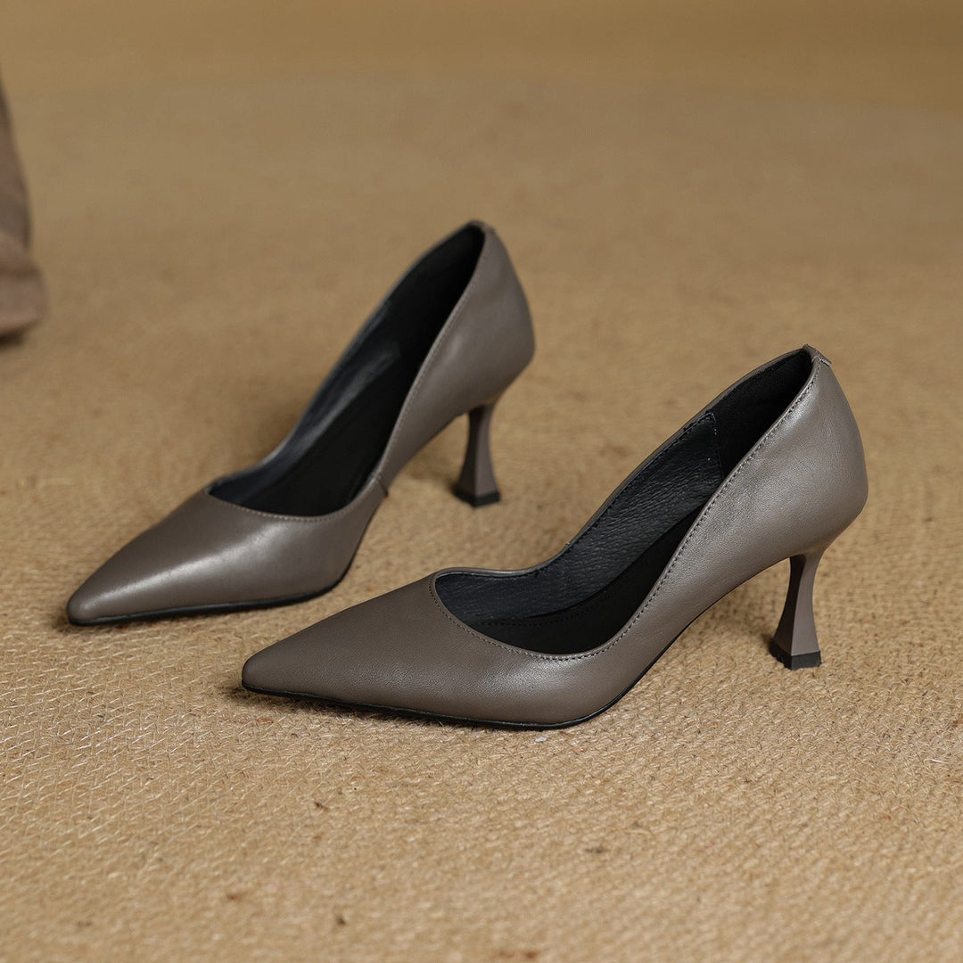 Muse & Valeur | Genuine Leather Heels for Women