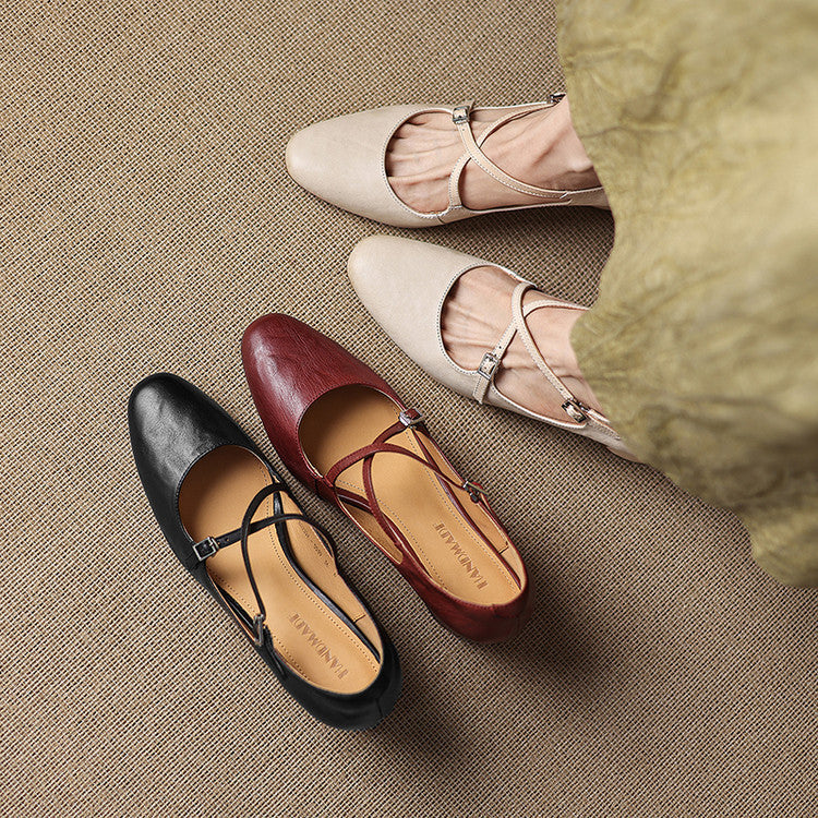 Muse & Valeur | Genuine Leather Heels for Women