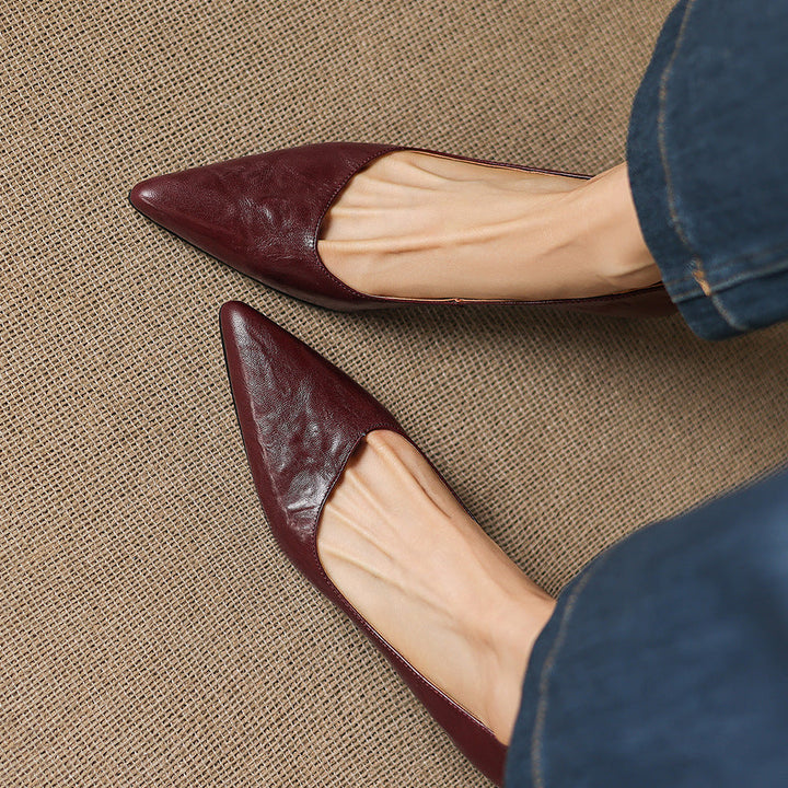 Muse & Valeur | Genuine Leather Heels for Women