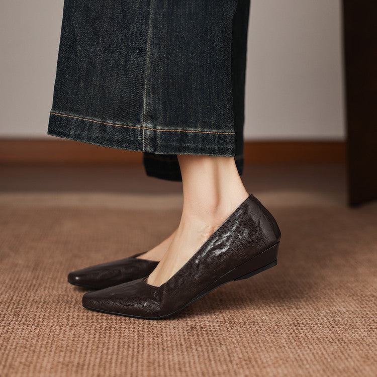 Muse & Valeur | Genuine Leather Flats for Women
