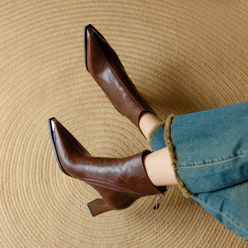 Muse & Valeur | Genuine Leather Boots for Women