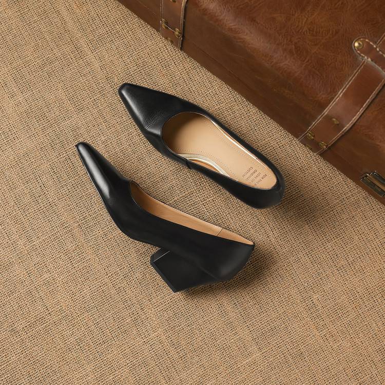 Muse & Valeur | Genuine Leather Heels for Women
