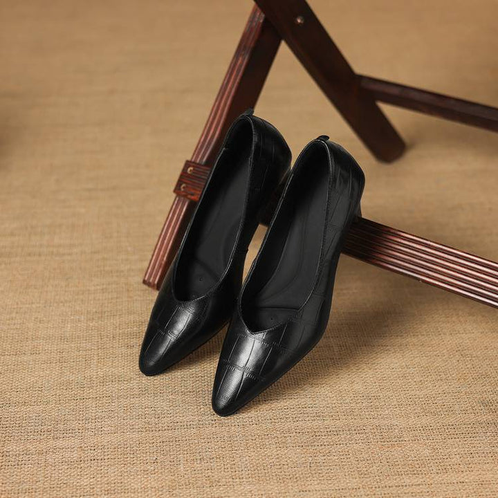 Muse & Valeur | Genuine Leather Heels for Women
