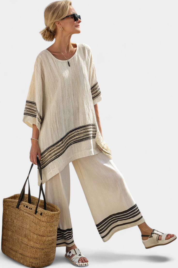 Muse and Valeur | Striped Set