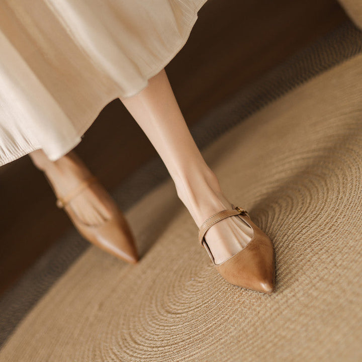 Muse & Valeur | Genuine Leather Mules for Women