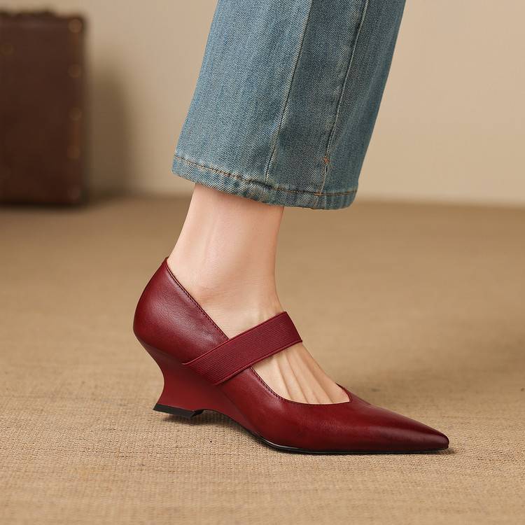 Muse & Valeur | Genuine Leather Heels for Women