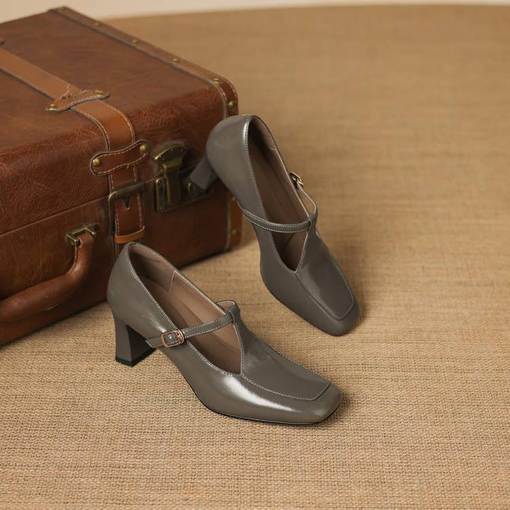 Muse & Valeur | Genuine Leather Heels for Women