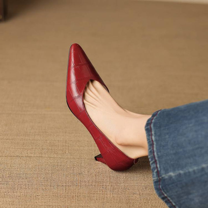 Muse & Valeur | Genuine Leather Heels for Women