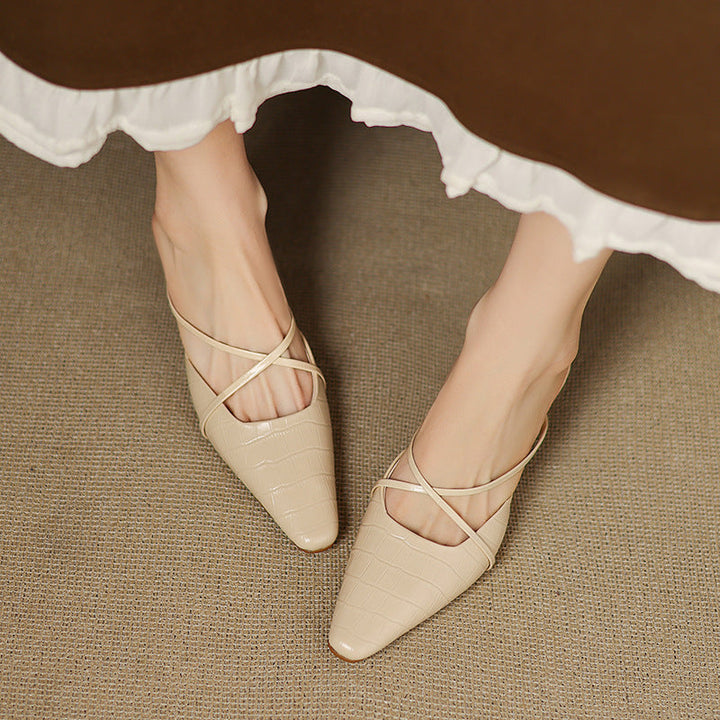Muse & Valeur | Genuine Leather Mules for Women