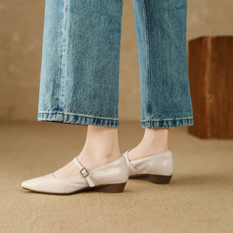 Muse & Valeur | Genuine Leather Pumps for Women