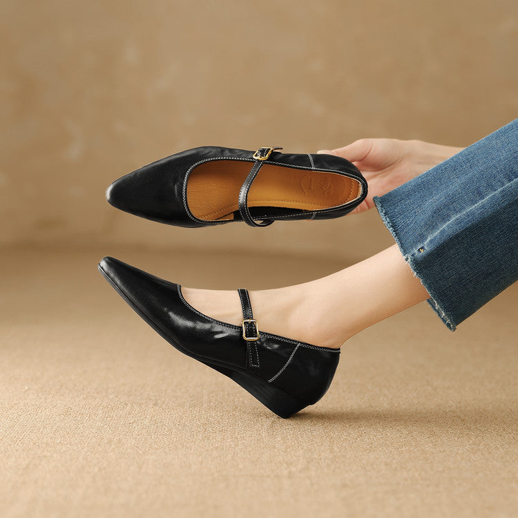 Muse & Valeur | Genuine Leather Pumps for Women