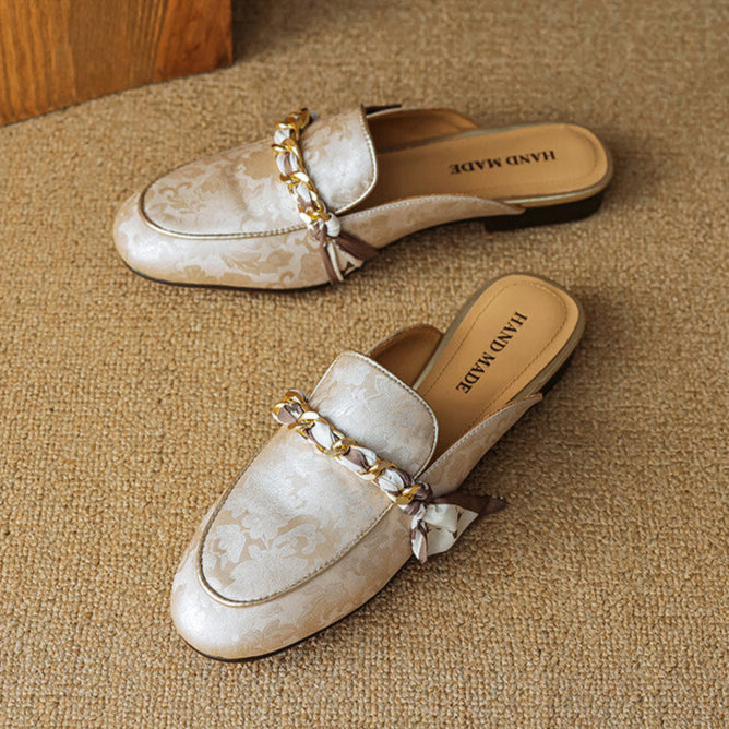 Muse & Valeur | Genuine Leather Mules for Women