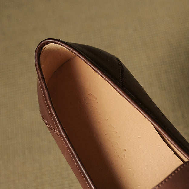 Muse & Valeur | Genuine Leather Loafers for Women
