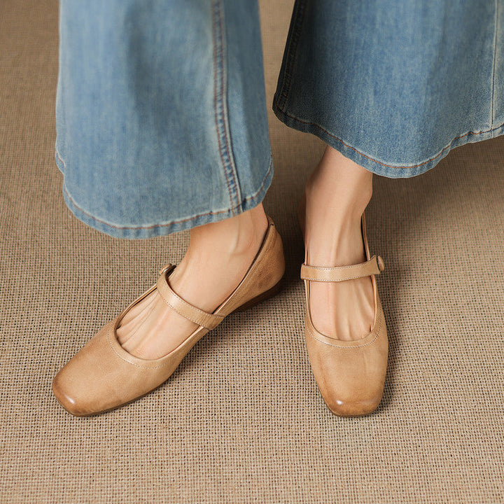 Muse & Valeur | Genuine Leather Flats for Women