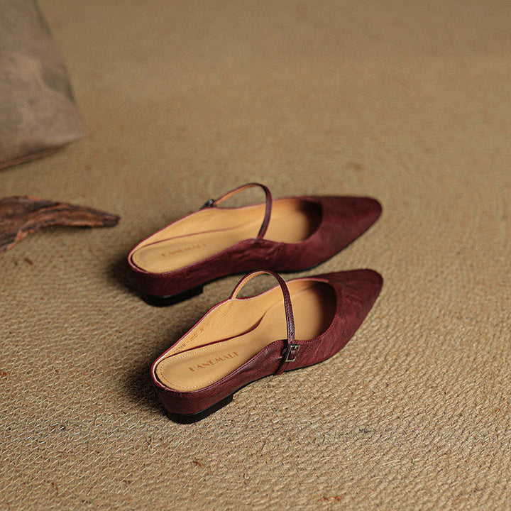 Muse & Valeur | Genuine Leather Mules for Women