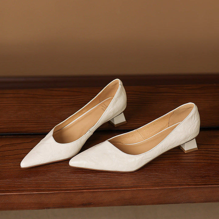 Muse & Valeur | Genuine Leather Heels for Women