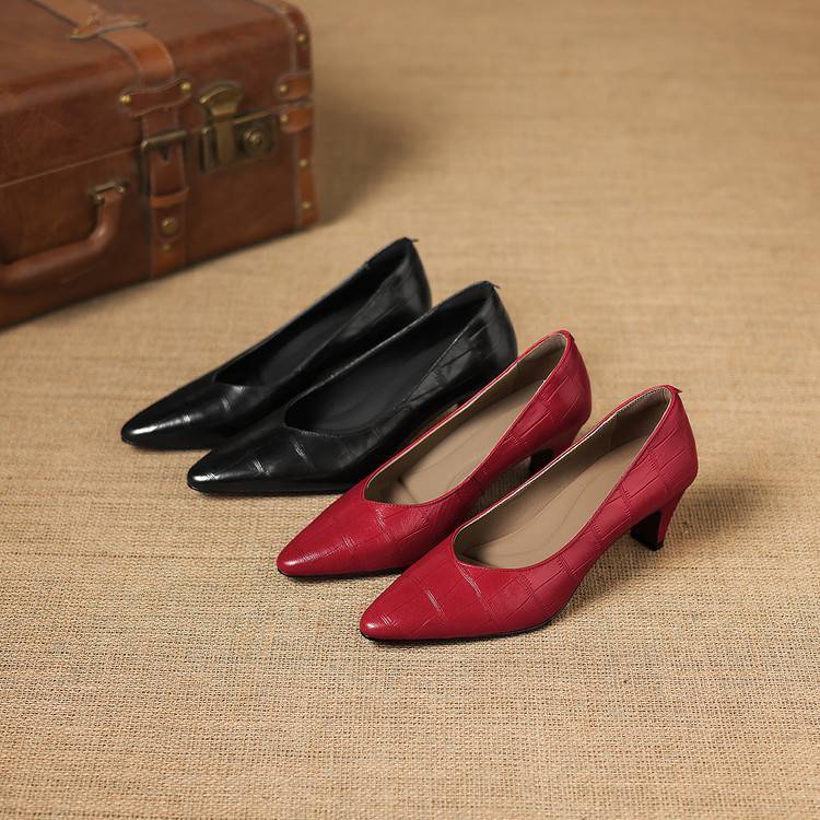 Muse & Valeur | Genuine Leather Heels for Women