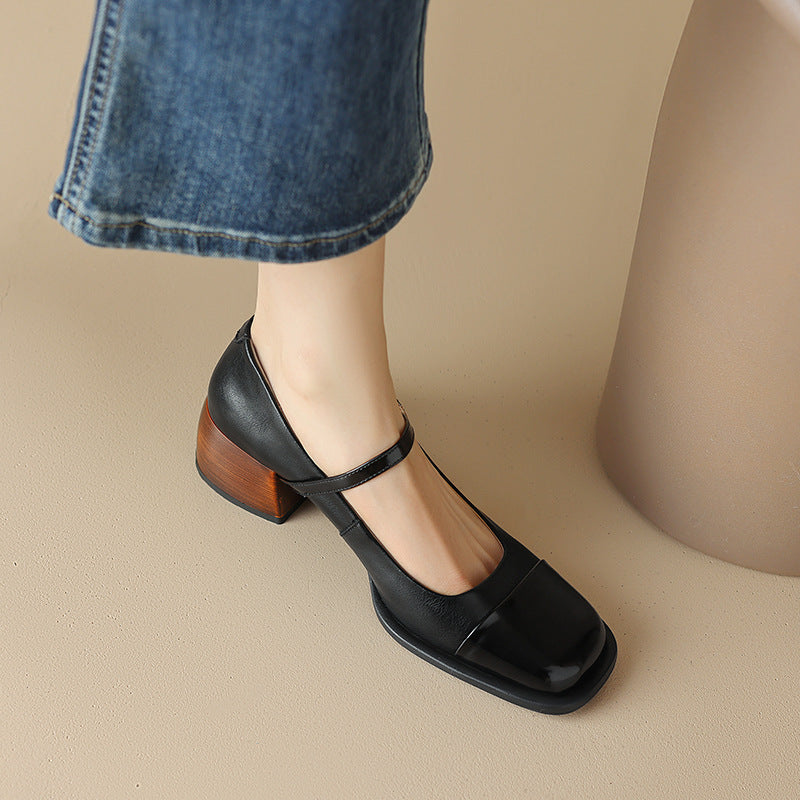 Muse & Valeur | Genuine Leather Heels for Women