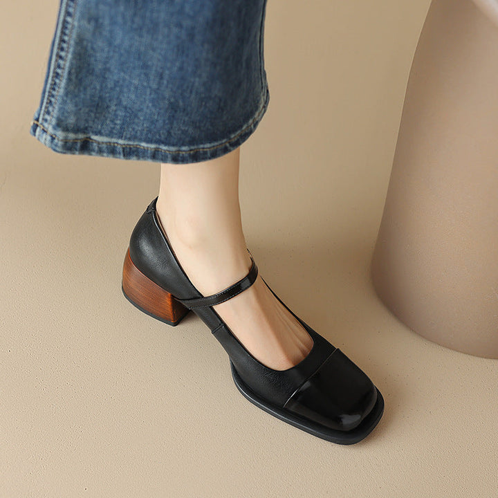 Muse & Valeur | Genuine Leather Heels for Women
