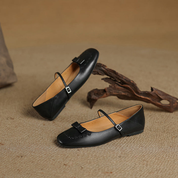 Muse & Valeur | Genuine Leather Flats for Women