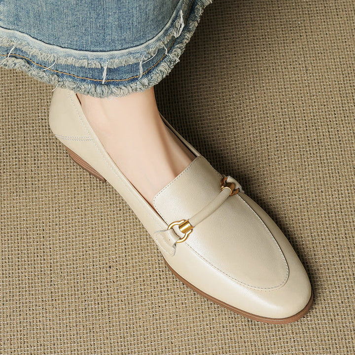 Muse & Valeur | Genuine Leather Loafers for Women