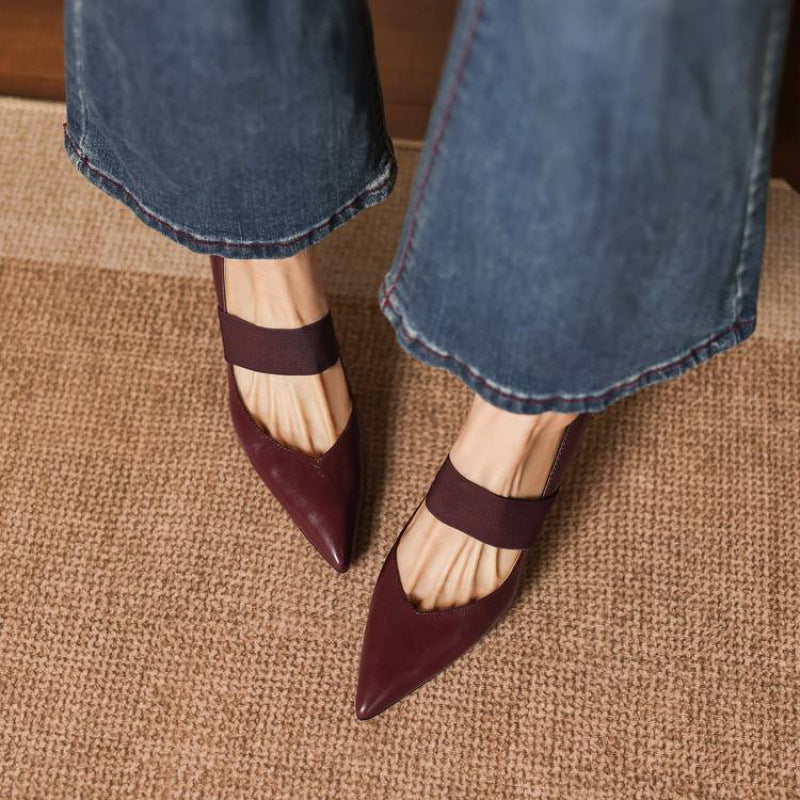 Muse & Valeur | Genuine Leather Heels for Women