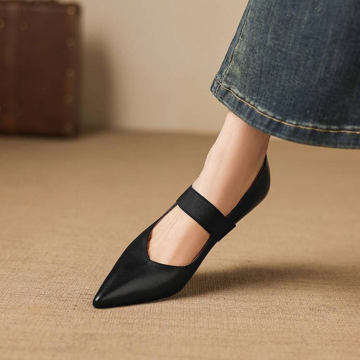 Muse & Valeur | Genuine Leather Heels for Women