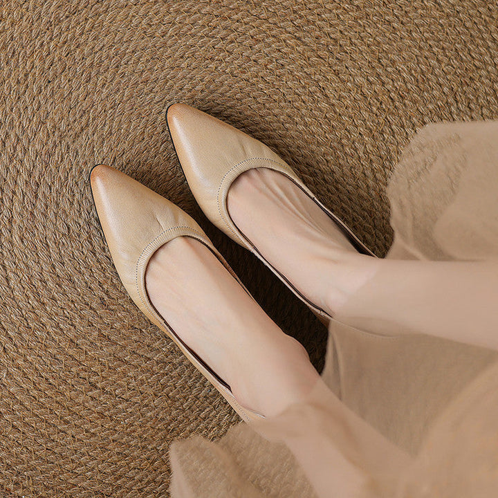 Muse & Valeur | Genuine Leather Heels for Women