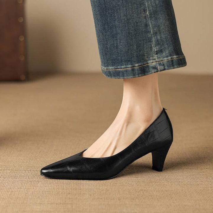 Muse & Valeur | Genuine Leather Heels for Women