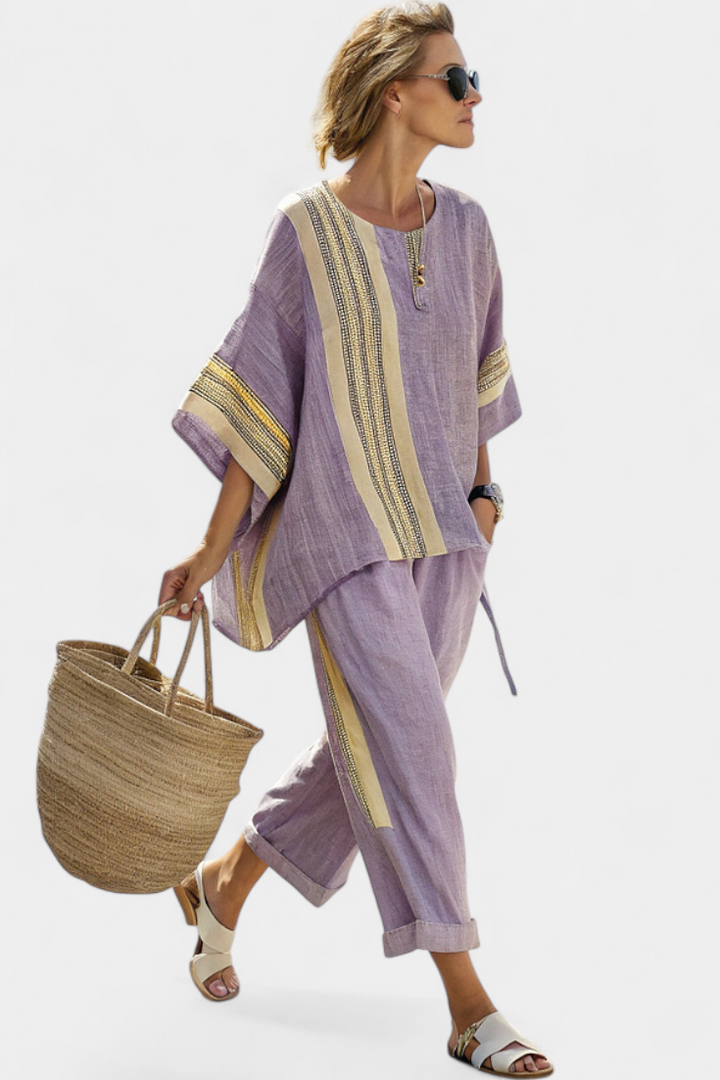 Muse and Valeur | Striped Set