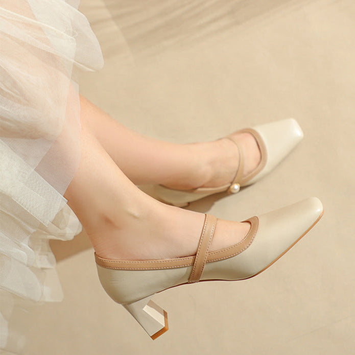 Muse & Valeur | Pumps for Women in Leather, Classic Style