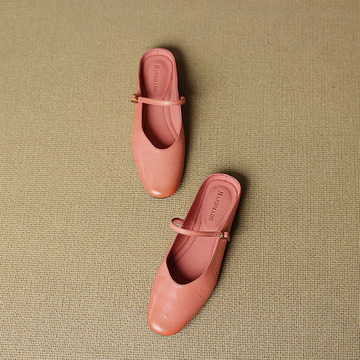 Muse & Valeur | Genuine Leather Mules for Women