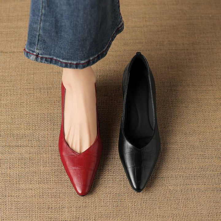 Muse & Valeur | Genuine Leather Heels for Women
