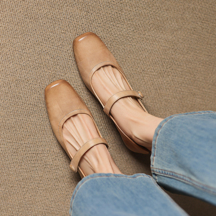 Muse & Valeur | Genuine Leather Flats for Women