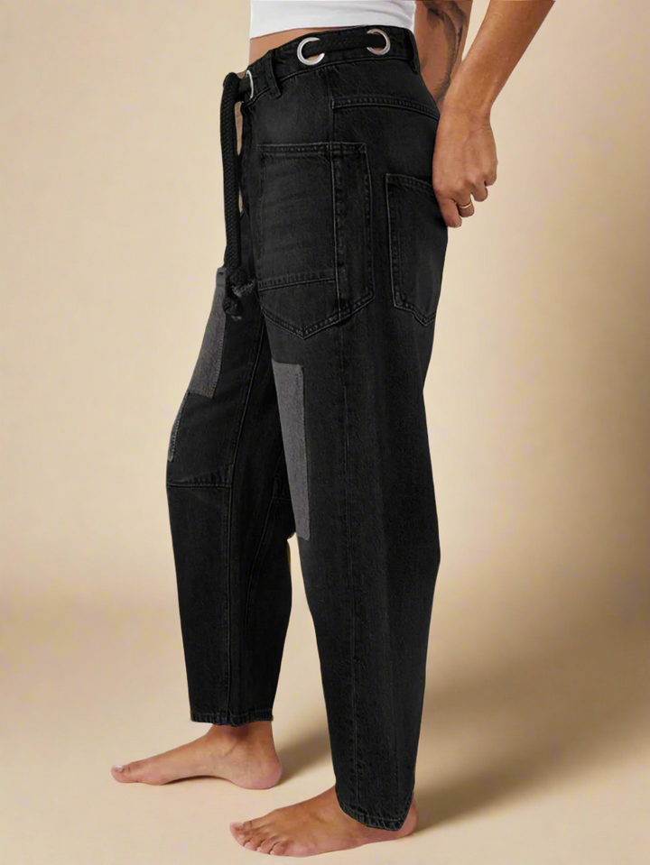Muse & Valeur | Artisan Pants for Women in Natural Fabric, Relaxed Fit, Beige