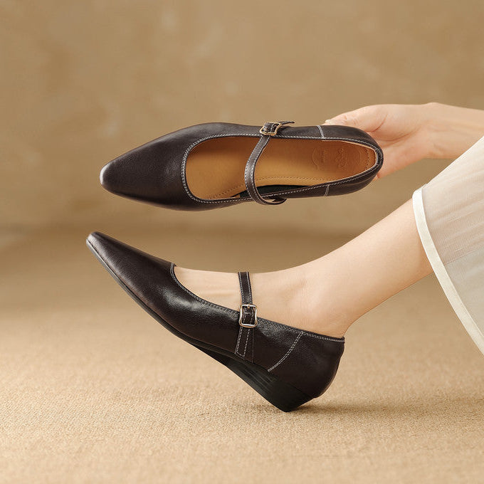 Muse & Valeur | Genuine Leather Pumps for Women