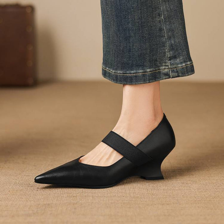 Muse & Valeur | Genuine Leather Heels for Women