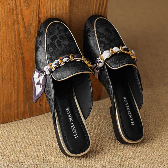 Muse & Valeur | Genuine Leather Mules for Women