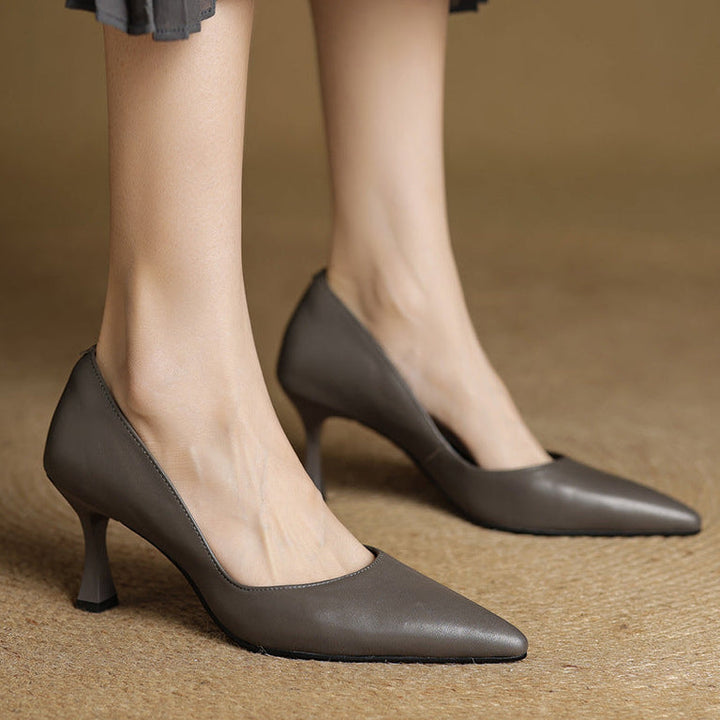 Muse & Valeur | Genuine Leather Heels for Women