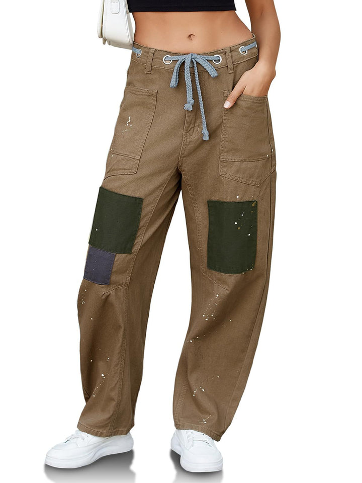 Muse & Valeur | Artisan Pants for Women in Natural Fabric, Relaxed Fit, Beige