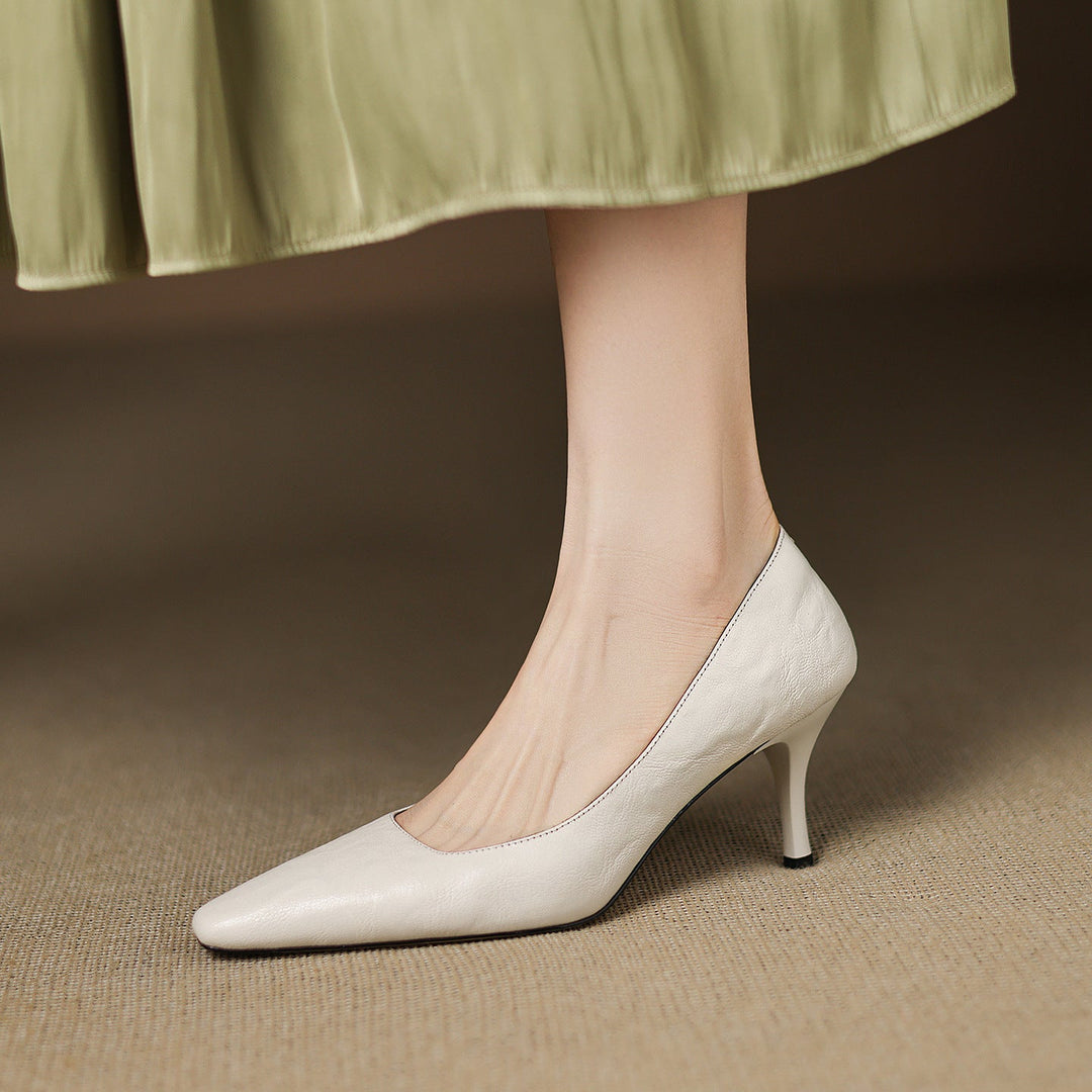 Muse & Valeur | Genuine Leather Heels for Women