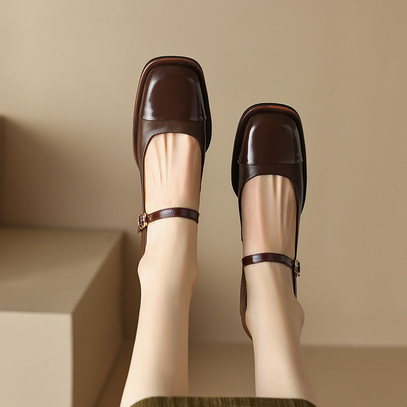 Muse & Valeur | Genuine Leather Heels for Women