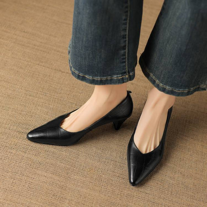 Muse & Valeur | Genuine Leather Heels for Women
